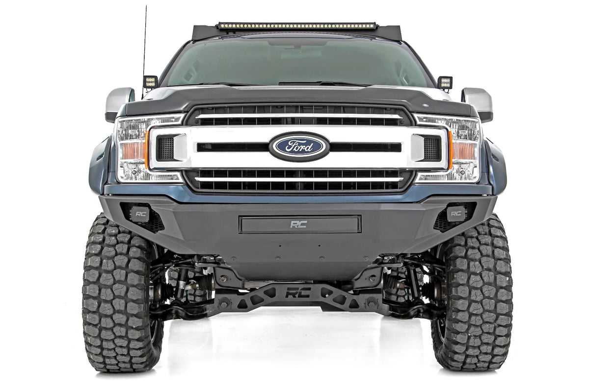 Front Bumper | High Clearance | Skid Plate | Ford F-150 2WD/4WD (2018-2020) - Bumpers (Image 4 of 6)