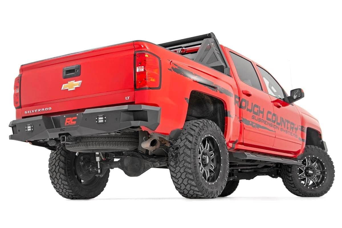Rear Bumper | LED | Chevy Silverado & GMC Sierra 1500 2WD/4WD (2007-2018 & Classic) - Bumpers (Image 2 of 6)