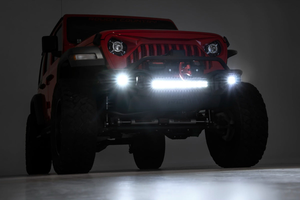 Front Winch Bumper | Tubular | Skid Plate | Jeep Gladiator JT/Wrangler JK & JL/Wrangler Unlimited - Bumpers (Image 4 of 6)