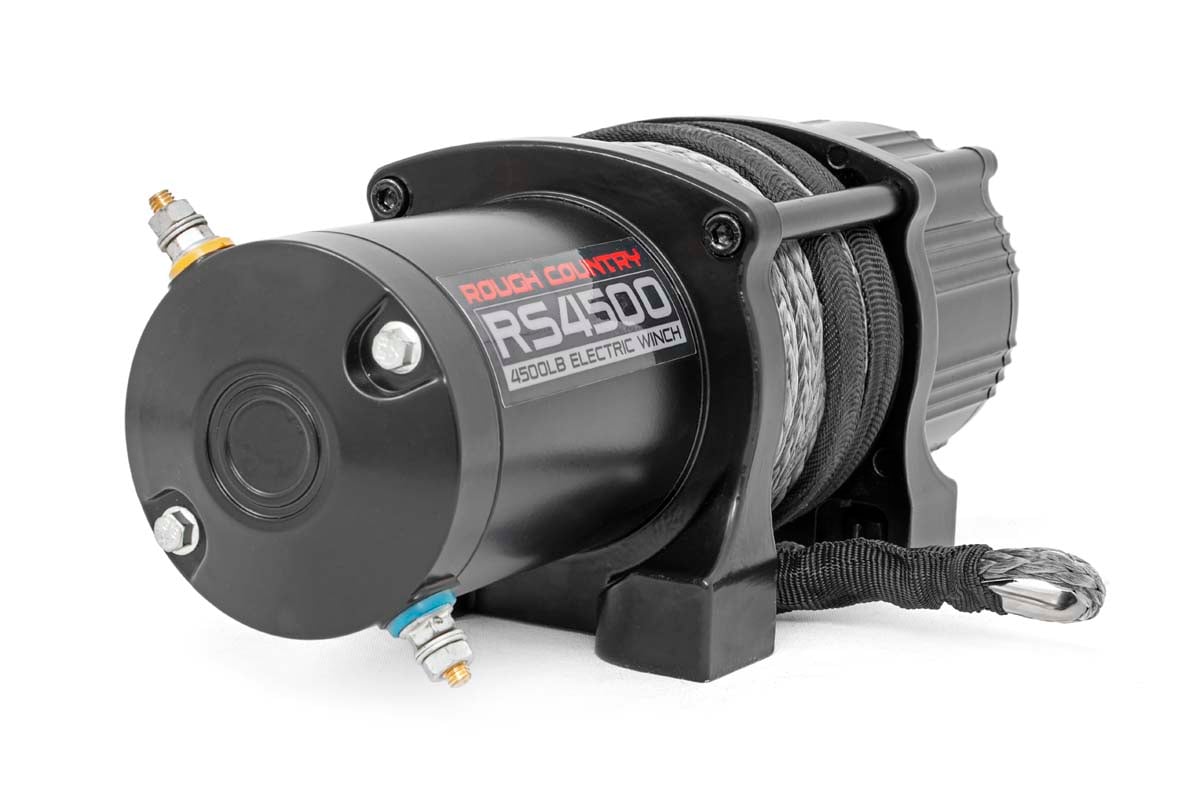 4500-LB Winch W/ Remote | UTV | Synthetic Rope - Winches & Acc (Image 2 of 6)