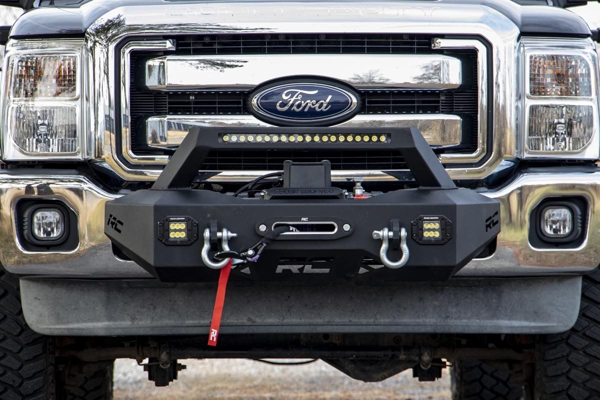 EXO Winch Mount Kit | Ford F-250/F-350 Super Duty 2WD/4WD (2011-2016) - Bumpers (Image 3 of 6)