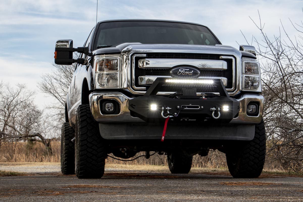 EXO Winch Mount Kit | Ford F-250/F-350 Super Duty 2WD/4WD (2011-2016) - Bumpers (Image 5 of 6)