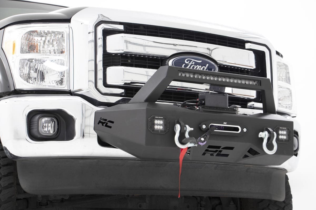 EXO Winch Mount Kit | Ford F-250/F-350 Super Duty 2WD/4WD (2011-2016) - Bumpers (Image 1 of 6)