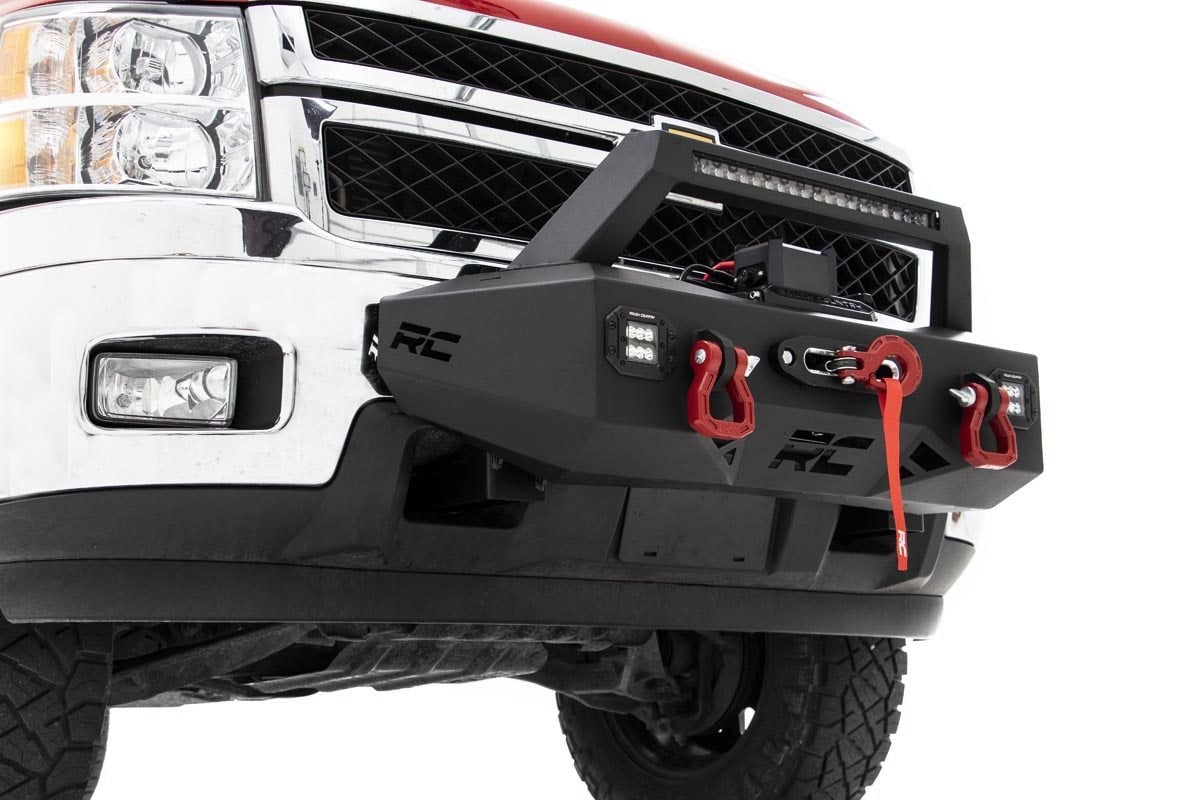 EXO Winch Mount Kit | Chevy Silverado 2500 HD/3500 HD 2WD/4WD (2011-2019) - Bumpers (Image 1 of 6)