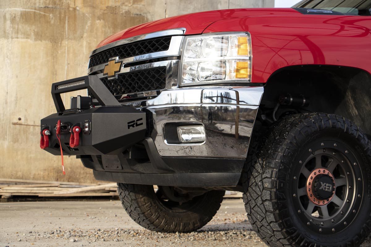 EXO Winch Mount Kit | Chevy Silverado 2500 HD/3500 HD 2WD/4WD (2011-2019) - Bumpers (Image 3 of 6)