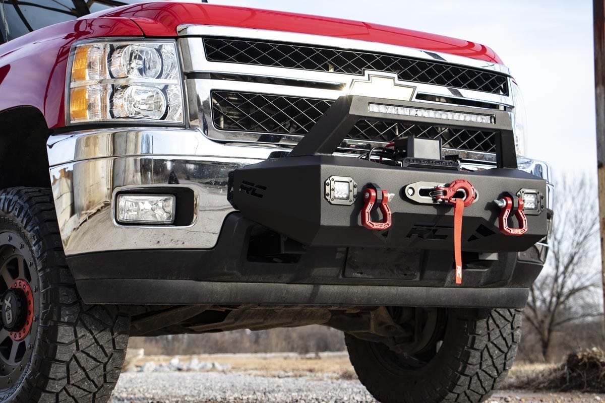 EXO Winch Mount Kit | Chevy Silverado 2500 HD/3500 HD 2WD/4WD (2011-2019) - Bumpers (Image 6 of 6)