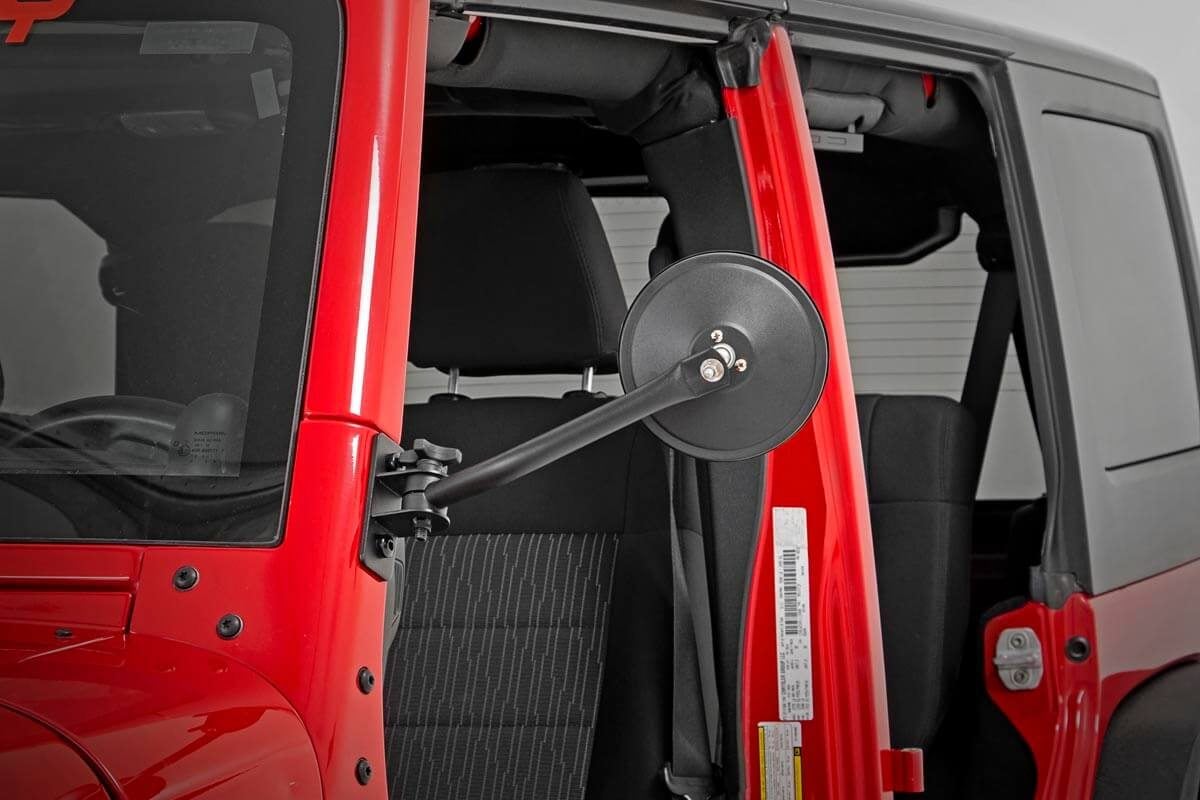 Round Trail Mirror | Jeep Wrangler JK/Wrangler Unlimited  (2007-2018) - Jeep Add-Ons (Image 5 of 5)