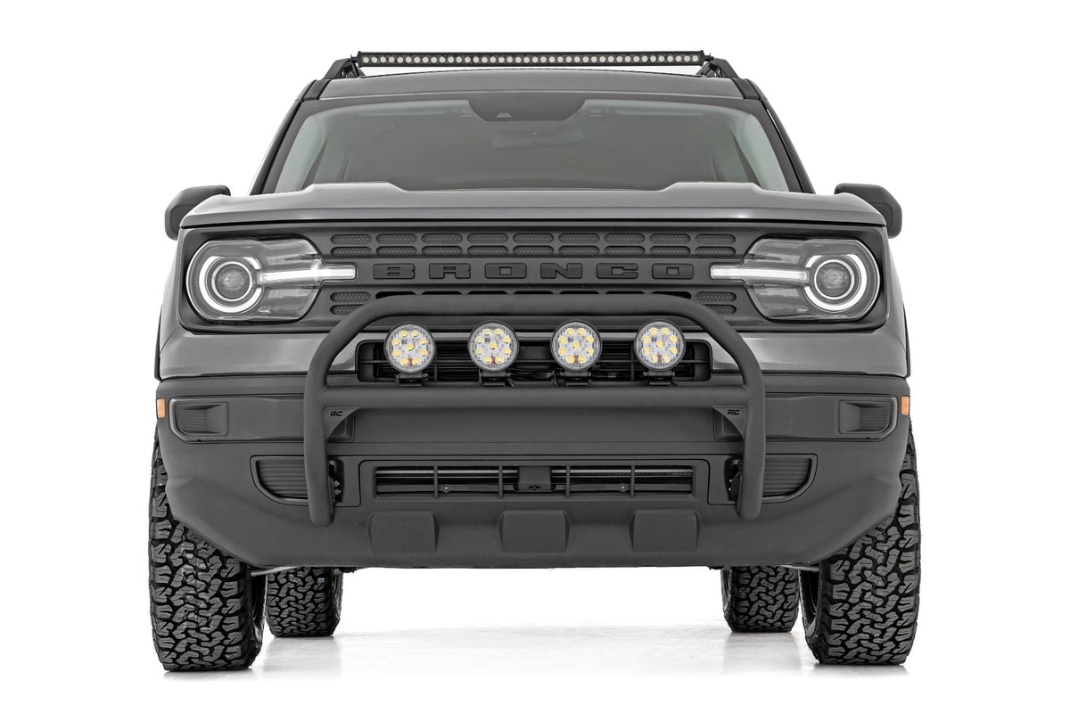 Nudge Bar | 4 Inch Round Led (x4) | Ford Bronco Sport 4WD (2021-2024) - Bull Bars (Image 3 of 6)
