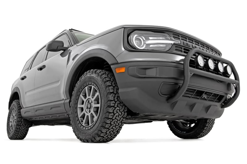 RC Nudge Bar | 20 Inch BLK DRL Single Row LED | Ford Bronco Sport 4WD (21-24) (manufacturer page)