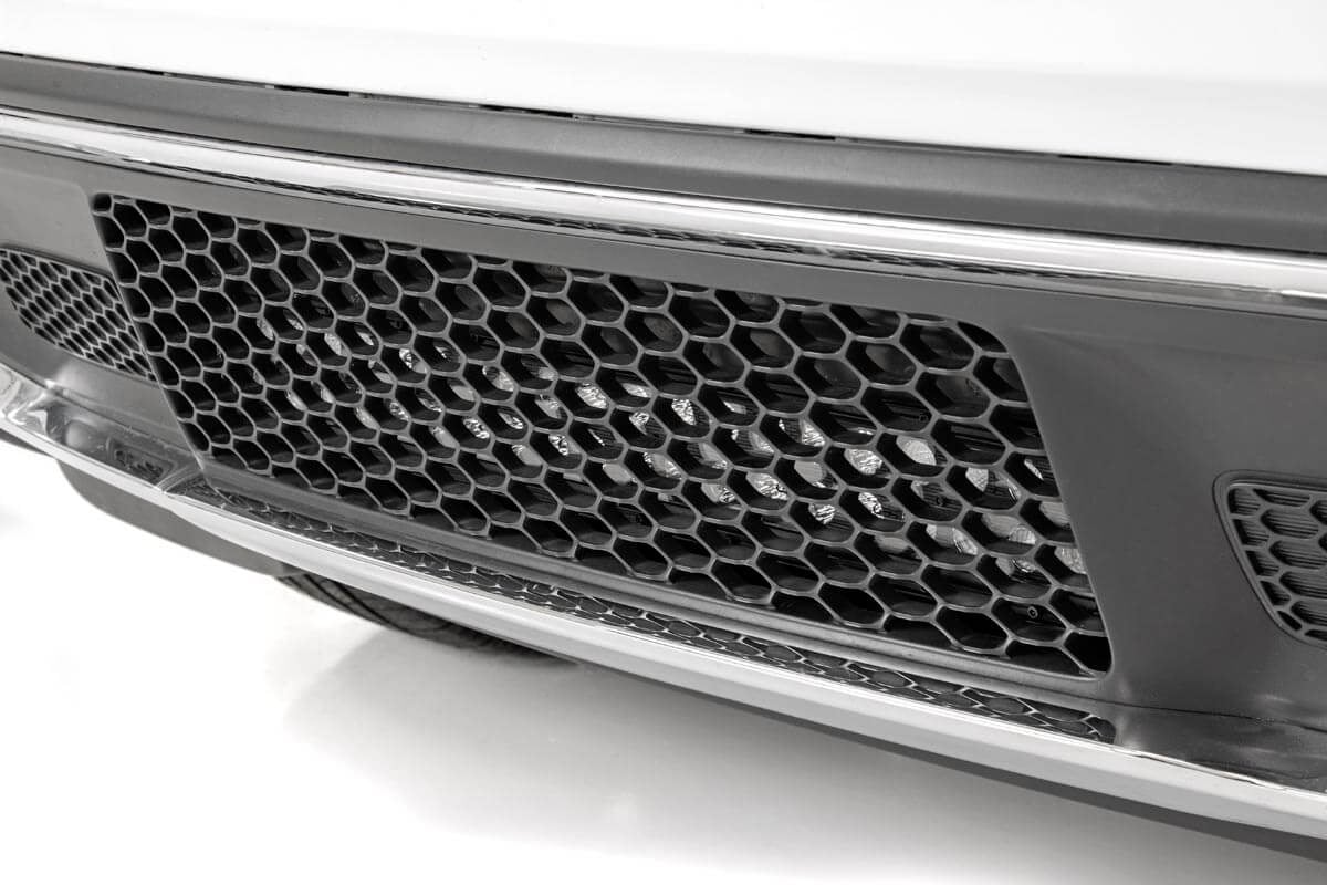 LED Light Kit | Bumper Mount | 20" Black Dual Row| Amber DRL | Jeep Grand Cherokee WK2 (11-20) - Lighting & Acc (Image 4 of 6)
