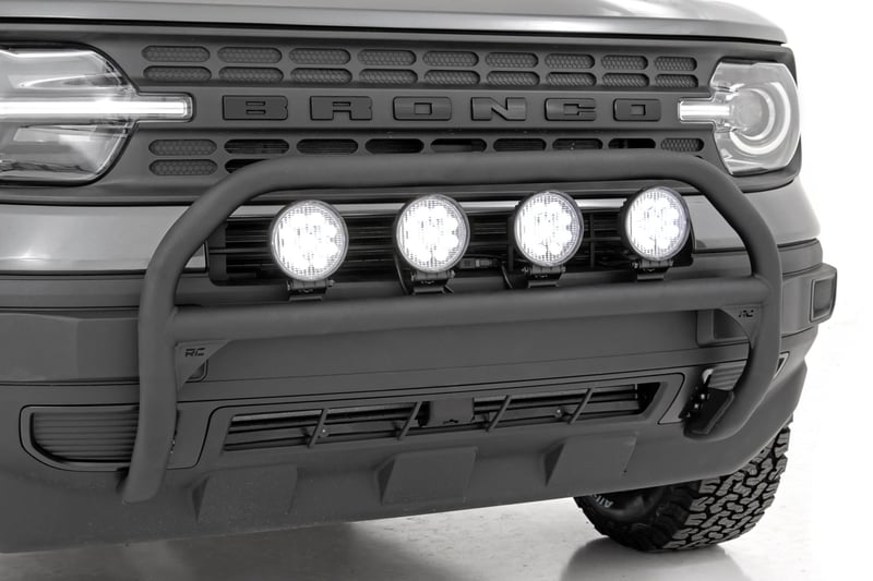 RC Nudge Bar | 20 Inch Black Single Row LED | Ford Bronco Sport 4WD (2021-2024) (manufacturer page)