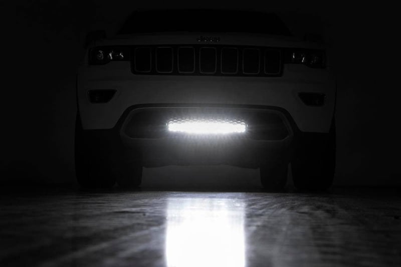 RC LED Light Kit | Bumper Mount | 20" Spectrum Dual Row | Jeep Grand Cherokee WK2 (11-20) (manufacturer page)