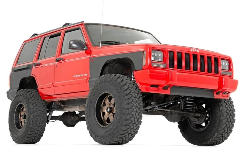 RC Full Body Armor | FR & RR Combo | Jeep Cherokee XJ 2WD/4WD (1997-2001) (manufacturer page)