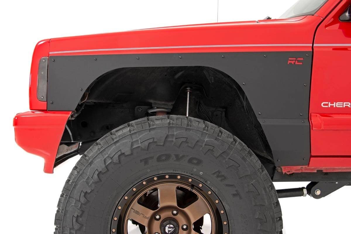 Fender & Quarter Panel Armor | Front | Combo | Jeep Cherokee XJ (97-01) - Jeep Add-Ons (Image 2 of 6)