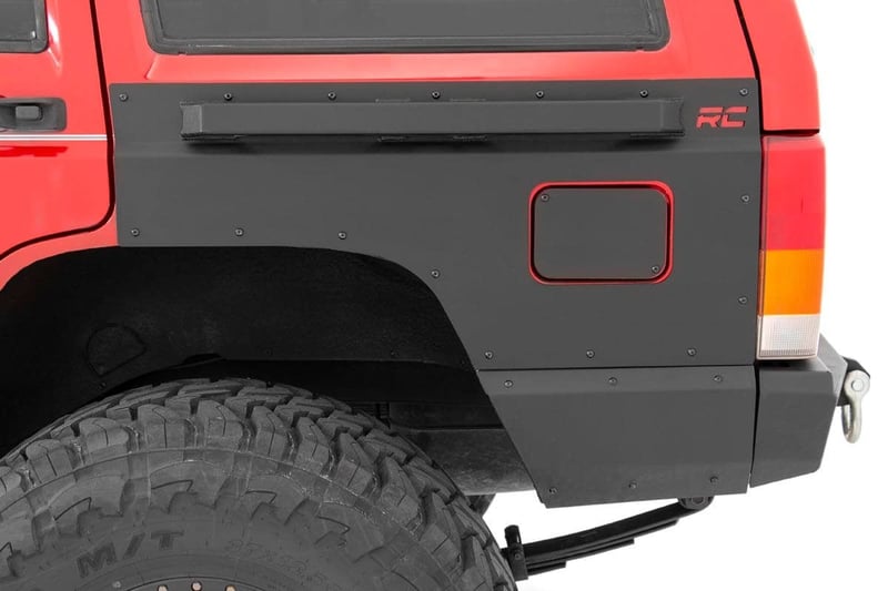 RC Fender & Quarter Panel Armor | Rear | Combo | Jeep Cherokee XJ 2WD/4WD (84-96) (manufacturer page)