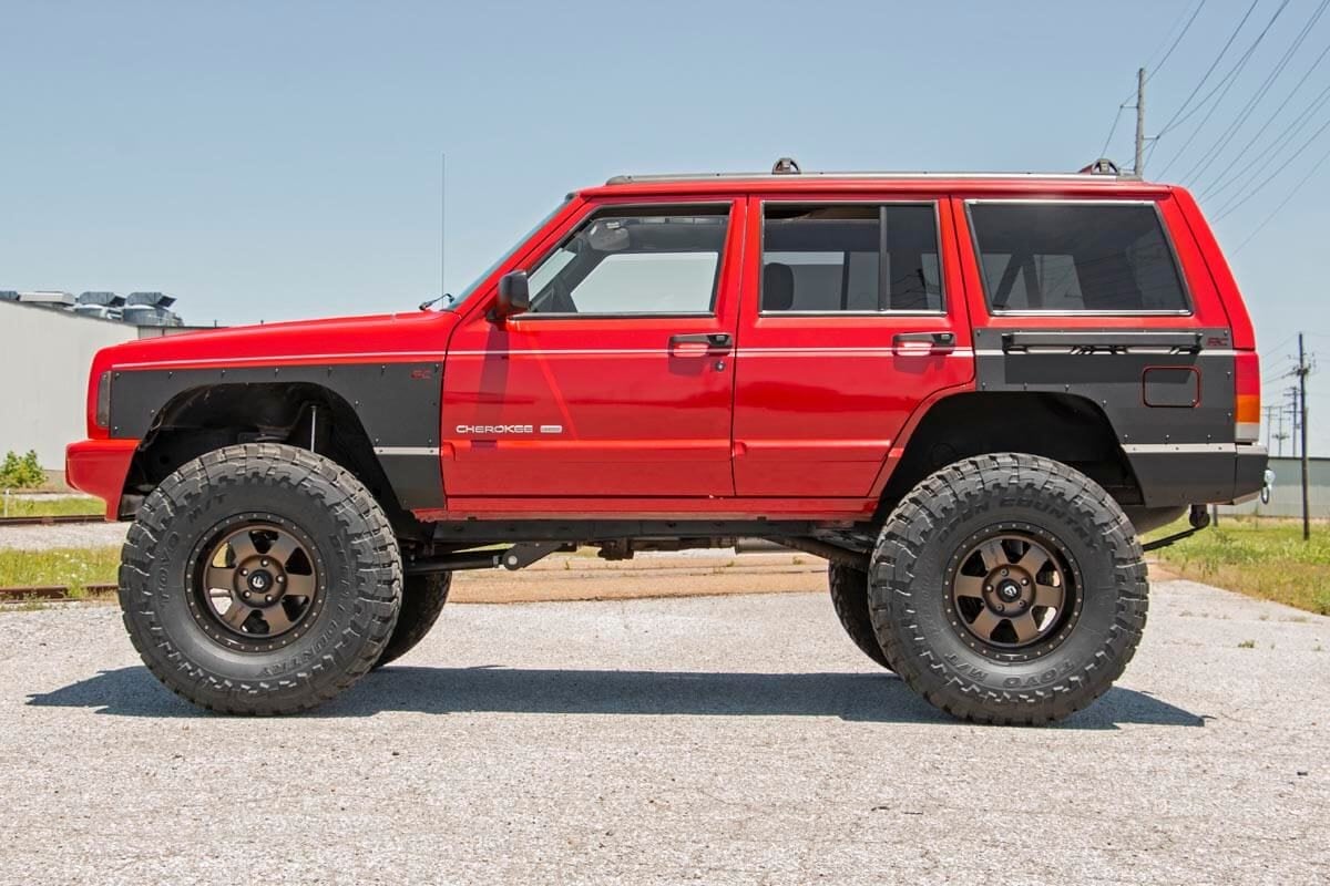 Fender & Quarter Panel Armor | Rear | Combo | Jeep Cherokee XJ 2WD/4WD (97-01) - Jeep Add-Ons (Image 6 of 6)