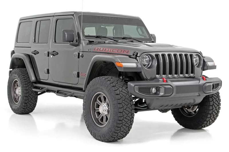 RC 3.5 Inch Lift Kit | Adj Lower | FR D/S | Jeep Wrangler Unlimited 4WD (24-26) (manufacturer page)