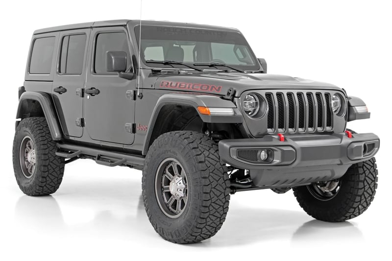 RC 3.5 Inch Lift Kit | Adj Lower | FR D/S | M1R | Jeep Wrangler Unlimited (24-26) (manufacturer page)