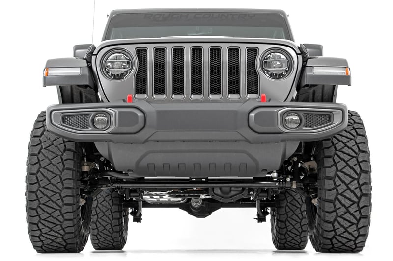 RC 3.5 Inch Lift Kit | Adj Lower | FR D/S | Jeep Wrangler Unlimited 4WD (24-26) (manufacturer page)