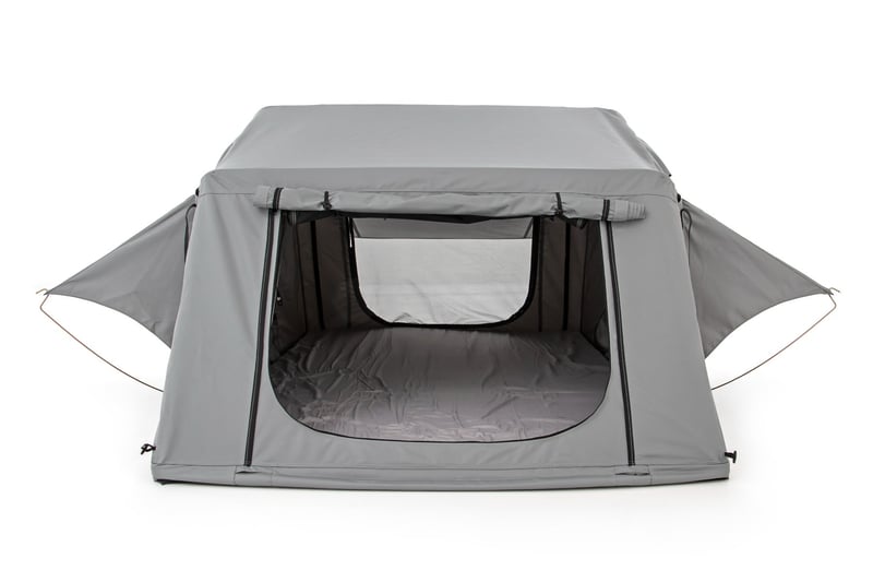 RC Roof Top Tent | Rack Mount | 12 Volt Accessory & LED Light Kit (manufacturer page)