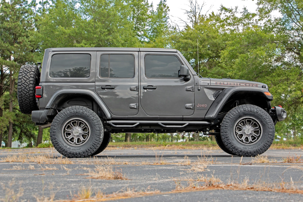 Rough Country 91640 3.5 Inch Lift Kit | Adj Lower | FR D/S | M1 | Jeep Wrangler Unlimited (24-26) - Studio View 5