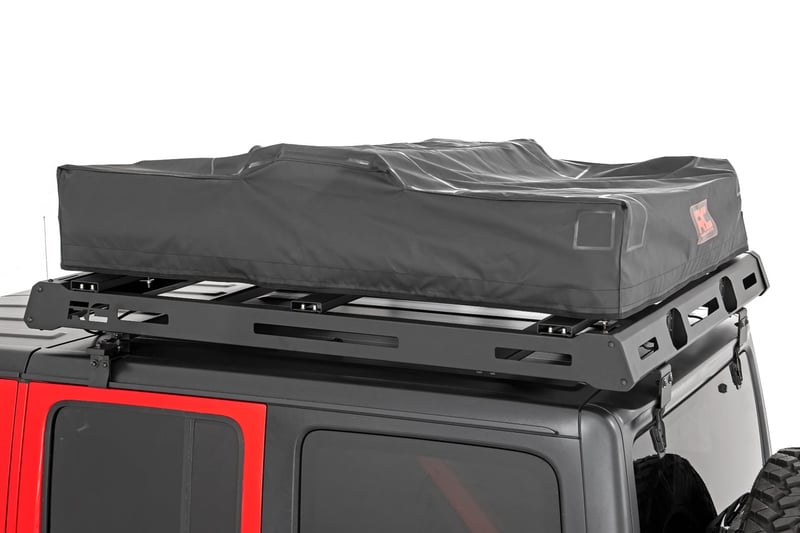 RC Roof Top Tent | Rack Mount | 12 Volt Accessory & LED Light Kit (manufacturer page)