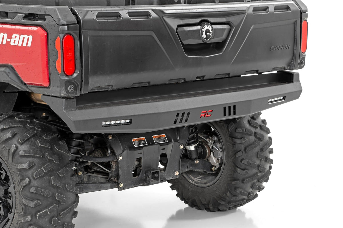 RC Bumper | Rear | 6" Black Slimline LED Pair | Multiple Makes & Models (Can-Am/Polaris) (manufacturer page)