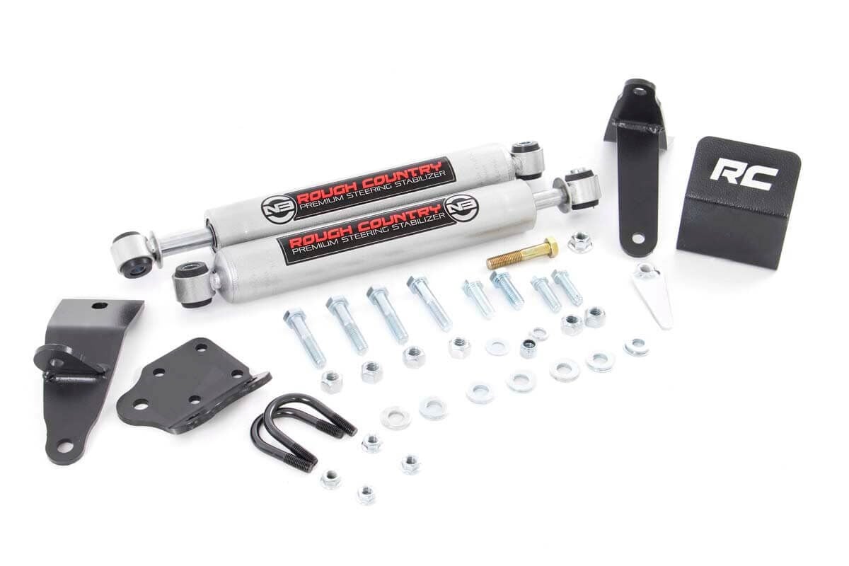N3 Steering Stabilizer | Dual | 2-8 Inch Lift | Ram 2500 (03-13)/3500 (11-12) - Shocks & Stabilizers (Image 3 of 3)