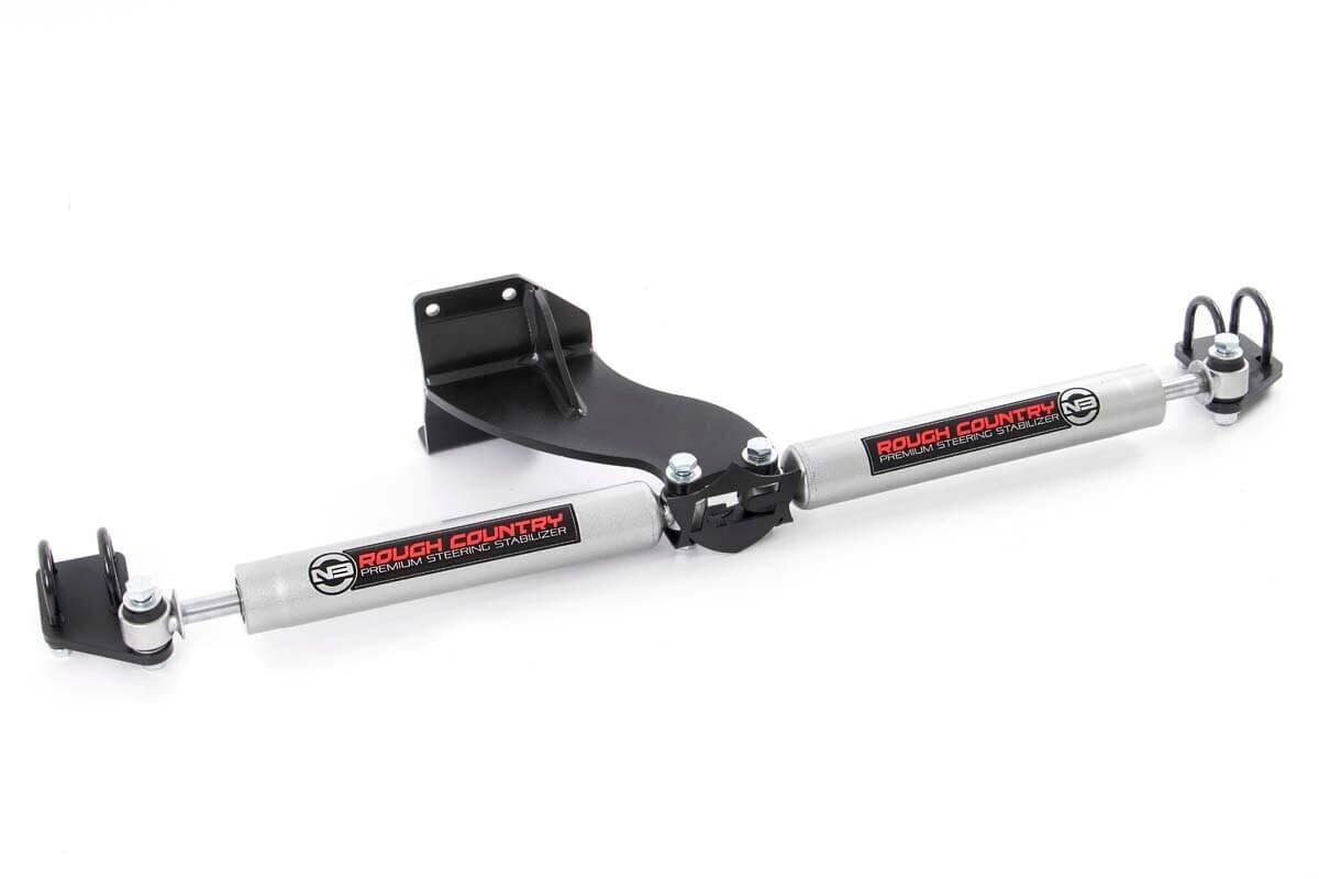 N3 Steering Stabilizer | Dual | 2.5-8 Inch Lift | Ram 2500 (14-26)/3500 (13-26) - Shocks & Stabilizers (Image 1 of 6)