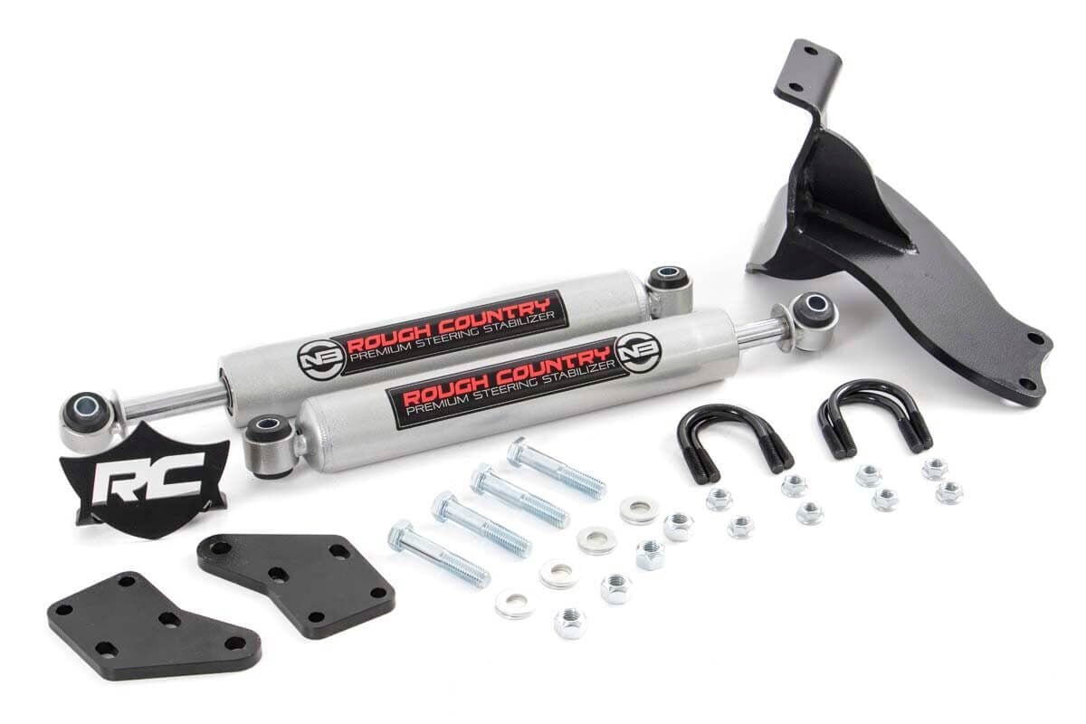 N3 Steering Stabilizer | Dual | 2.5-8 Inch Lift | Ram 2500 (14-26)/3500 (13-26) - Shocks & Stabilizers (Image 2 of 6)