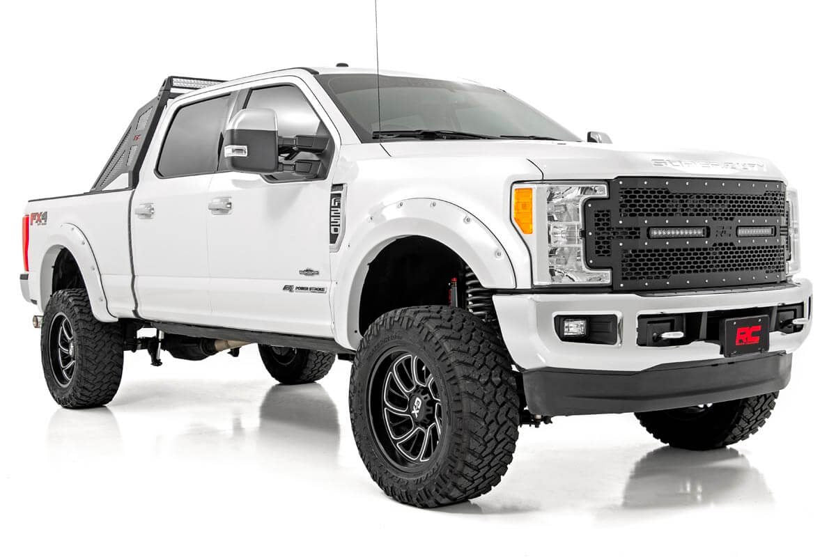 Rough Country 699004 Vertex 2.5 Reservoir Front Shocks | 4.5-8" | Ford F-250 Super Duty 4WD (05-26) - Image 2