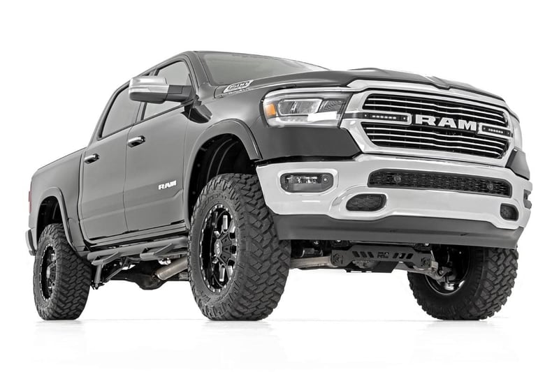 RC Dual 6in LED Grille Kit | Black Slimline | Ram 1500 2WD/4WD (2019-2024) (manufacturer page)