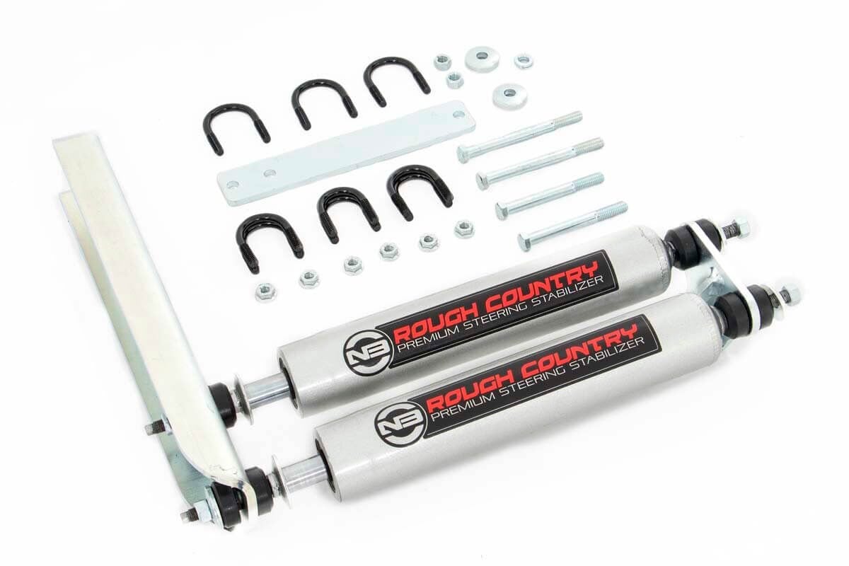 N3 Steering Stabilizer | Dual | Ford Bronco/F-150/F-250  (1980-1998) - Shocks & Stabilizers (Image 1 of 3)