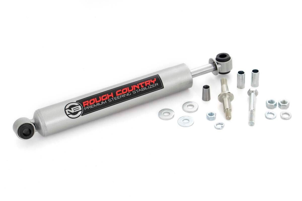 Rough Country 8732330 N3 Steering Stabilizer | Ram 2500 (94-12)/3500 (11-12) 4WD - Image 1
