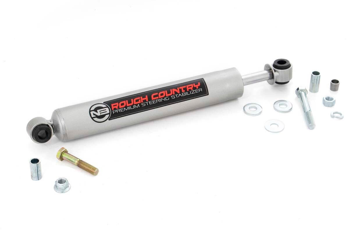 Rough Country 8731130 N3 Steering Stabilizer | Chevy/GMC 2500HD/3500HD (11-15) - Image 1