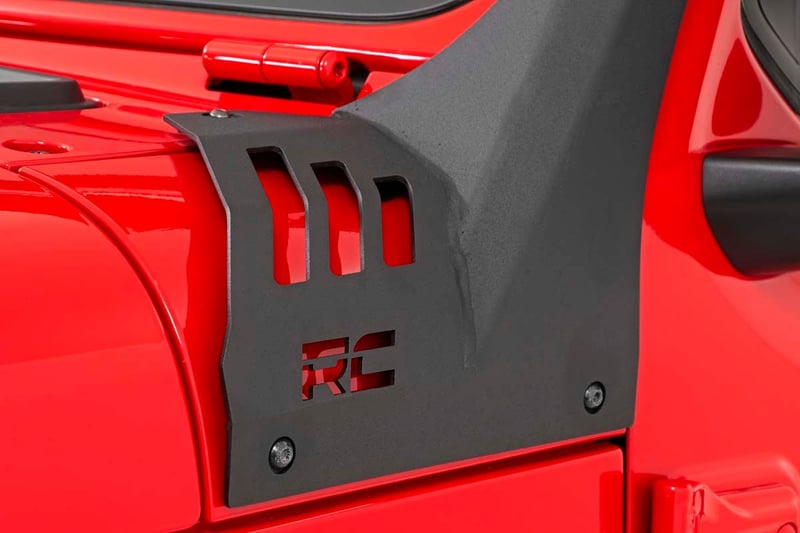 RC LED Light Mounts | Upper Windshield | 50" | Jeep Gladiator JT/Wrangler JL (18-26) (manufacturer page)