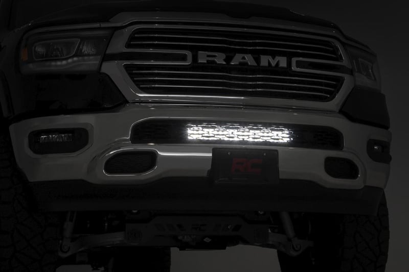 RC LED Light Kit | Bumper Mount | 20" Spectrum Dual Row | Ram 1500 (19-24) (manufacturer page)