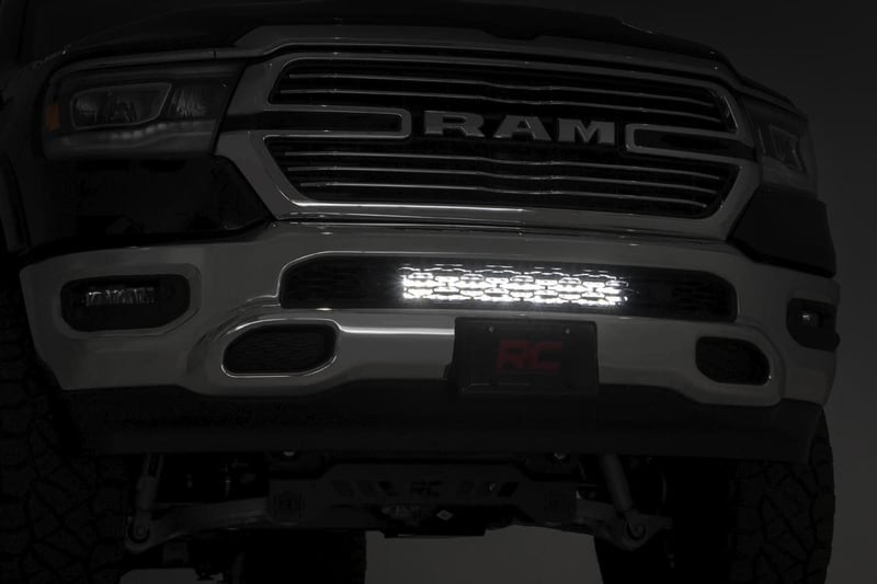 RC LED Light Kit | Bumper Mount | 20" Spectrum Dual Row | Ram 1500 (19-24) (manufacturer page)