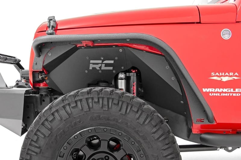 RC Fender Flare | Steel | FR & RR | Jeep Wrangler JK/Wrangler Unlimited (07-18) (manufacturer page)