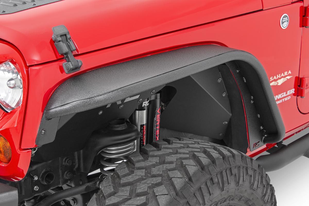 RC Fender Flare | Steel | Front | Jeep Wrangler JK/Wrangler Unlimited (07-18) (manufacturer page)