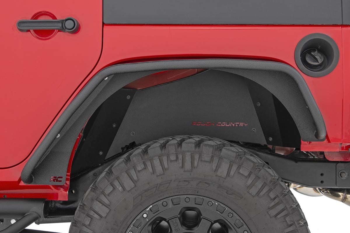 Fender Flare | Steel | FR & RR | Jeep Wrangler JK/Wrangler Unlimited  (07-18) - Fender Flares (Image 3 of 6)