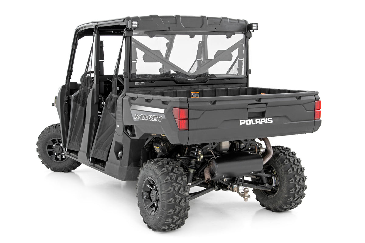LED Light Kit | Rear Mount | 2" Black Pair | Flood | Polaris Ranger XP 1000 - Lighting & Acc (Image 6 of 6)