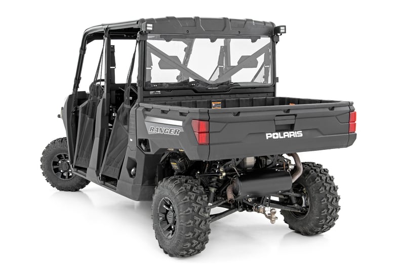 RC LED Light Kit | Rear Mount | 2" Black Pair | Flood | Polaris Ranger XP 1000 (manufacturer page)