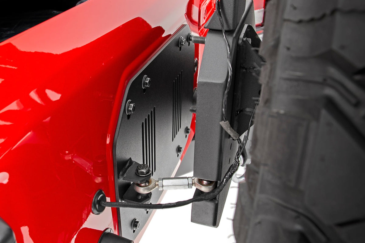 Rear Bumper | Trail | Tire Carrier | Jeep Wrangler JL (18-26)/Wrangler Unlimited (18-26) - Bumpers (Image 4 of 6)