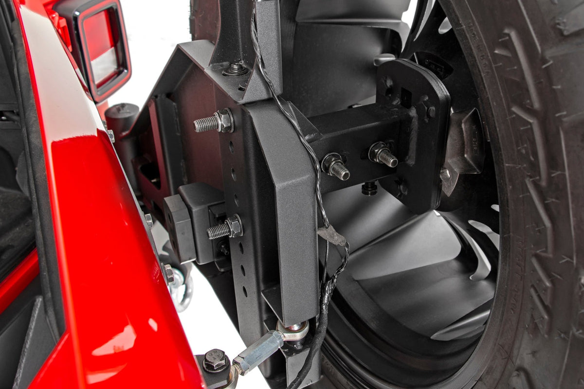 Rear Bumper | Trail | Tire Carrier | Jeep Wrangler JL (18-26)/Wrangler Unlimited (18-26) - Bumpers (Image 5 of 6)