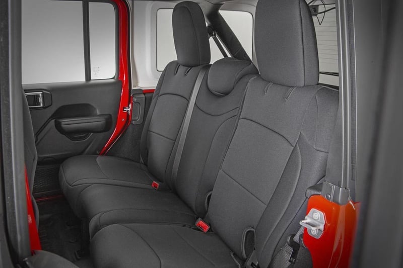 RC Seat Covers | Front and Rear | Jeep Wrangler Unlimited 4WD (2018-2026) (manufacturer page)