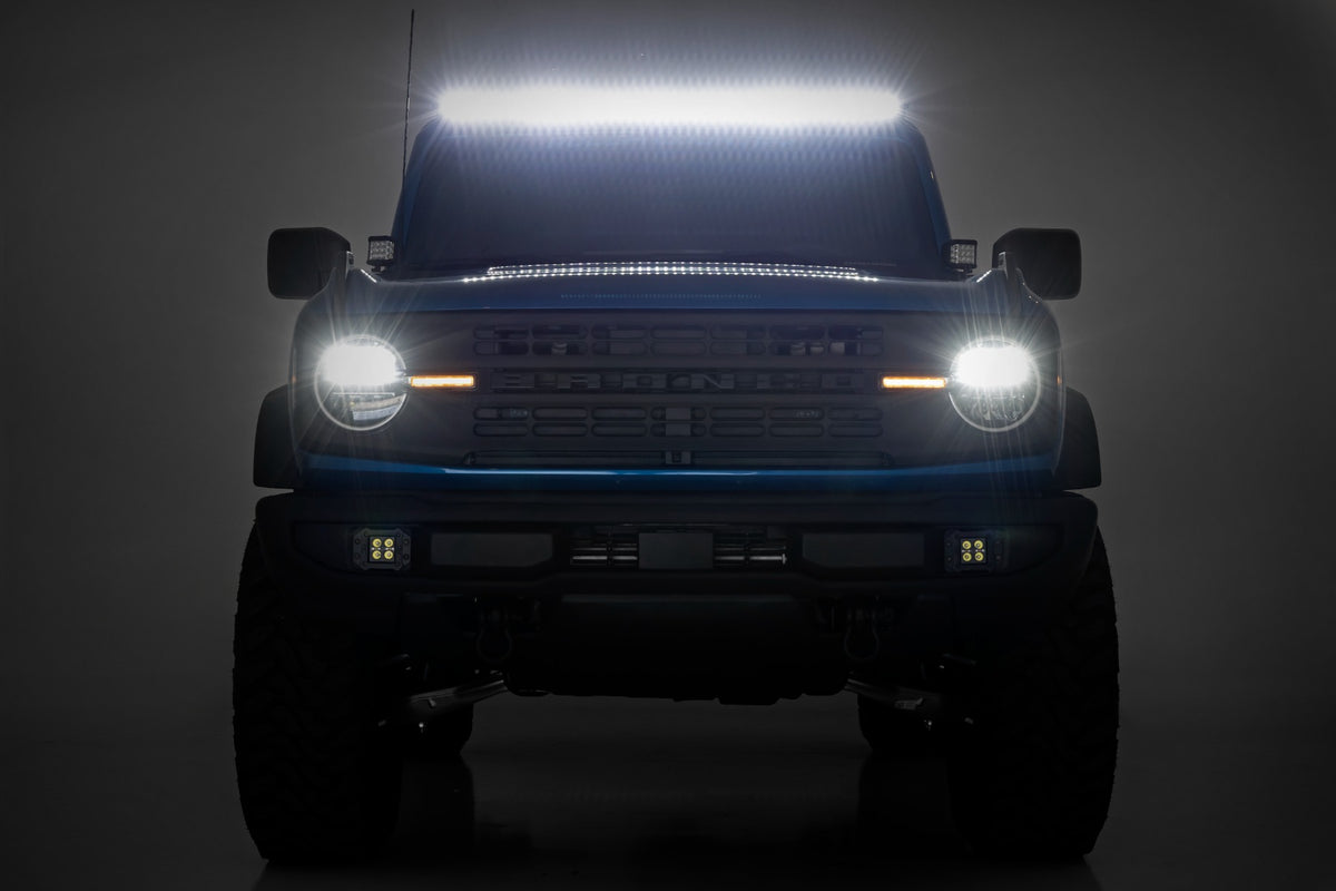 LED Light Kit | Upper Windshield | 50" Spectrum Single Row | Ford Bronco (21-26) - Lighting & Acc (Image 6 of 6)