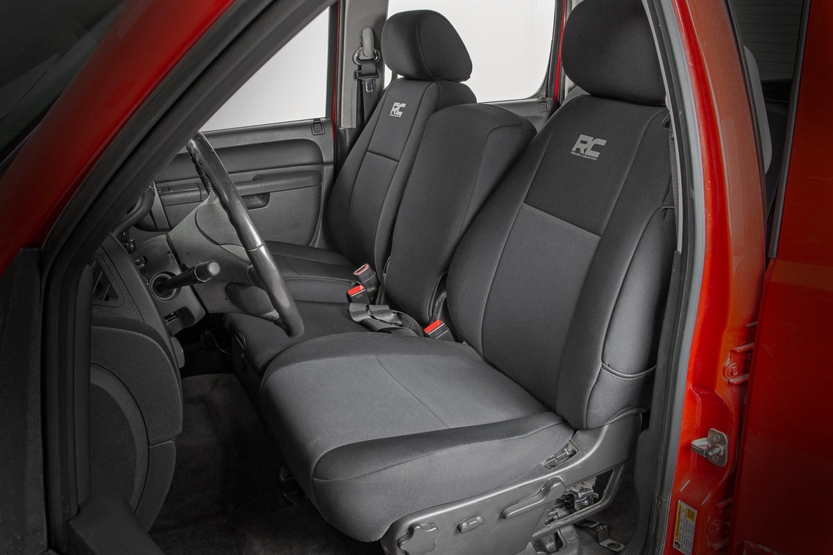 Rough Country 91032 Seat Covers | Front 40/40/20 | Chevy/GMC 1500/2500HD (07-13) - Image 3