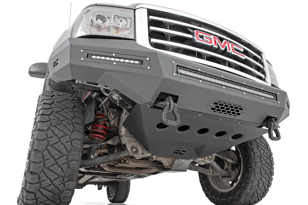 Front Bumper | Fabricated | Prerunner | LED | GMC Sierra 1500 2WD/4WD (07-13) - Bumpers (Image 6 of 6)