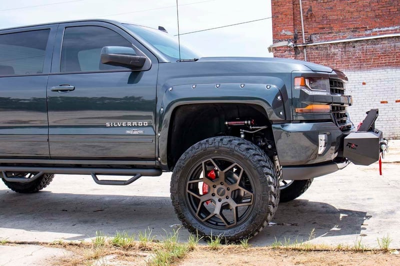RC 7 Inch Lift Kit | Bracket | M1 Struts/M1 | Chevy/GMC 1500 (14-16) (manufacturer page)